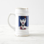 Vampire Glam EMO Girl Mug Stein