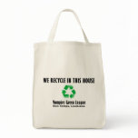 Vampire Green League - We Recycle bags