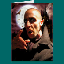 VAMPIRE GREETING CARD cards