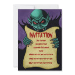vampire halloween invitations