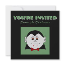 Vampire Halloween Party Invitations