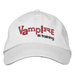 VAMPIRE In Training Halloween Embroidery Hat Embroidered Hats