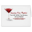 Vampire Kiss Martini Drink Recipe cards