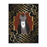 Vampire Kitty Portrait Postcard