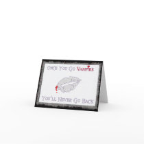 Vampire Love Card