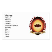 Vampire Mandorla Business Card