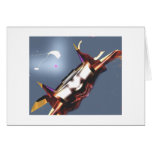 Vampire of the galaxy greeting cards