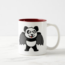 Vampire Panda Coffee Mugs