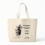 Vampire Penguin: I do not partake...of Fish! bags