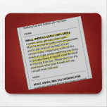 Vampire Personal Ad mousepads