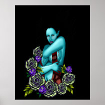 vampire pinup poster