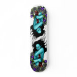 vampire pinup, skateboard