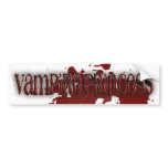 VAMPIRE PRINCESS bumper stickers