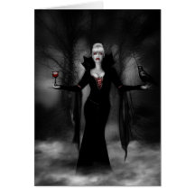 Vampire Queen Greeting Cards
