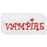 vampire rack cards