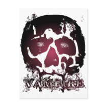 VAMPIRE SKULL II POSTCARD