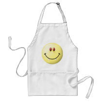 Vampire Smiley Face Aprons