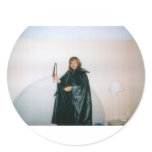 VAMPIRE ROUND STICKER
