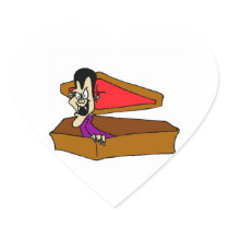 Vampire Heart Stickers