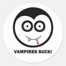 Vampire T Shirts and Products Sticker