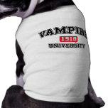 Vampire University pet clothing