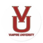 VAMPIRE UNIVERSITY stickers