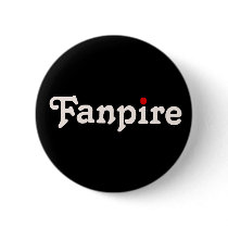 Vampire Vampires Fan Halloween Pinback Button