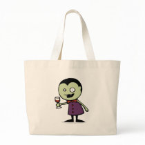Vampire Vino Canvas Bag