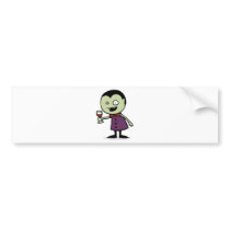 Vampire Vino Bumper Sticker