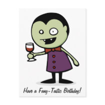 Vampire Vino Postcard
