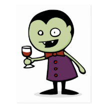 Vampire Vino Postcards