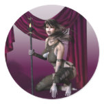 Vampire Warrior stickers