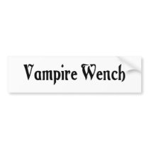 Vampire Wench Bumper Sticker