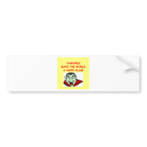 vampires bumper sticker