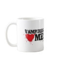 Vampires Heart Me mugs