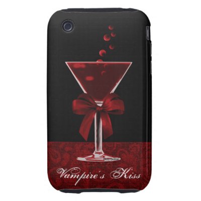 Vampire`s Kiss Halloween iPhone 3G Case Tough Iphone 3 Cases