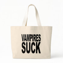 Vampires Suck Canvas Bag