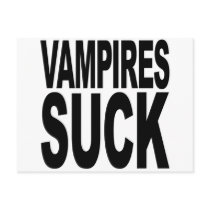 Vampires Suck Post Cards