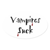 Vampires Suck Stickers