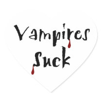 Vampires Suck Stickers