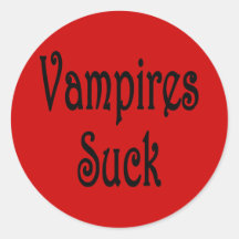 VampiresSuck-2 Stickers