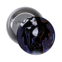 Vampy Vampire Pinback Buttons