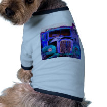 van blue. dog t shirt