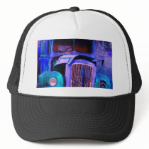 van blue. hat