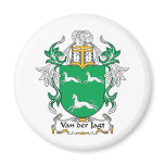 Van der Jagt Family Crest magnets