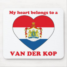 Van Der Kop Mouse Pad