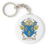 Van der Linden Family Crest keychains