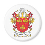 Van der Steen Family Crest magnets