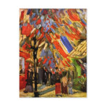 Van Gogh 14th Of July Celebration In Paris Postcards