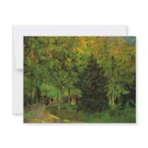 Van Gogh; A Lane in the Public Garden at Arles